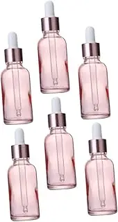 100ml Essential Oil Containers Droppers 6pcs Glass Bottles for Aromatherapy Travel Perfume Sets
