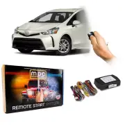 Remote Start Kit For 2012-2016 Toyota Prius V - Hybrid - Uses OEM Remotes