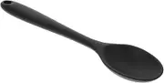 IMIKEYA Mini Silicone Cooking Spoon Nonstick Basting Spoon for Soup Rice and Porridge Comfortable Grip Lightweight Kitchen Utensil for Everyday Use