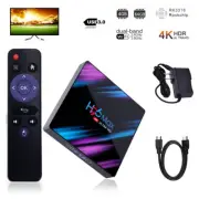 H96 Max Smart TV Box Android 9.0 Quad Core 64 Bit 4K HD 5.8GHz WiFi Media Player
