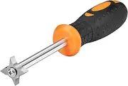 Sukiise Golf Club Groove Sharpener, Re-Grooving Tool and Cleaner for All Irons Pitching Sand Lob Gap and Approach Wedges, Generate Optimal Backspin, Groove Repair Tool, Tungsten Carbide Head