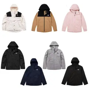 【The North Face】TNF 北臉 防風外套 DryVent 防潑水 透氣輕盈 男外套 女外套 多款任選(NF0A7QSIN3N&)