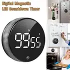 Digital Timer Kitchen Timer Kitchen Alarm Clock Egg Timer Magnetic LED Kitchen K