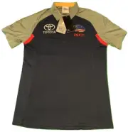 Adelaide Crows Navy Alternate Polo Sizes Small - 4XL AFL ISC SALE 18