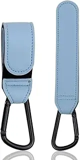 TPZORJX 2 x Pram Hooks for Bags - Pram Accessories, Large Universal Carabiner for Prams, Robust Carabiner Hook Bag Holder, Pendant for Pushchairs in Universal Fit