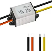 12V to 5V DC Converter Car Power Voltage Converter, Waterproof DC 6.3-22V 12V Step Down to DC 5V 3A 15W Voltage Regulator Buck Converter Power Supply Step-Down Module for Vehicle Car Truck Volt