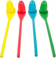 FOYTOKI Family Games Egg Hunt Set Balance Spoon Toys for Boys and Girls Outdoor Play Props