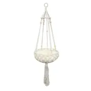 Macrame Cat Hammock Boho Style Kitty Hanging Swing Bed Pet Sleeping Bed Cat