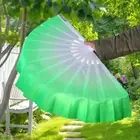 Chinese Folding Dance Fan Performance Fan Square Dance Fan 2pcs GXO N1A4