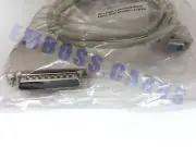 DATACARD 275 280 295 Null Serial Data Communication Cable DB9 Female / DB25 Male