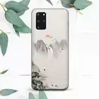 Japanese Nature Art Mountains Case For Samsung Note 20 S20 S21 S22 S23 S24 FE