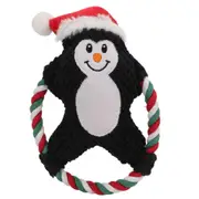Pet Toy Interactive Plush Dog Chewing Squeak Toy for Small Medium Large Pets