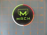 Old Town MACH Fishing Sticker - 3 inch