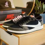 TRAVIS SCOTT X AJ1 LOW OG TS SP 低幫 倒鉤 深棕 CQ4277-001 慢跑鞋