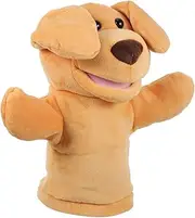 Plush Dog Hand Puppet for Interactive Storytelling Role Playing and Imagination Activities Great for Parent Bonding and Puppet Theater Fun