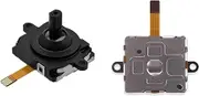 QOOWFEANIG 2Pcs Joystick Replacement Kit,3D Analog Thumb Sticks Joystick Thumbstick Button Module Replacement Compatible with Oculus Meta Quest 2