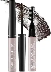 Linjinx Hair Root Touch Up Pen Easy Application for Gray Roots Long Lasting Water Resistant for Women Men Travel Essential Dark Brown One Size