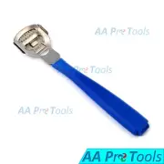 Foot File Pedicure Rasp Skin Shaver Corn Cutter Tough Remover Blue Handle