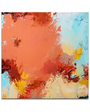 Ready2HangArt Aprils Warmth Wrapped Canvas Wall Art by Lynn Byrd
