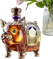 Whiskey Bottles,Funny Animal Whiskey Decanter - Decorative Empty Liquor Bottle Table Statue, Novelty Home Decoration for Family Friends Men Adult