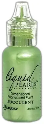 Liquid Pearls Dimensional Pearlescent Paint .5oz-Succulent