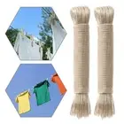 Core Storage Strap Clothes Line Washing Clothes Plastic Coated Clothesline Rope