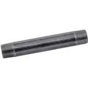 (25)-Anvil 3/4 In. x 1-1/2 In. Schedule 40 Steel Black Iron Nipple