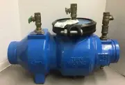 4 1/2” Zurn Wilkins Double Check Backflow Preventer Valve 350A (f6)