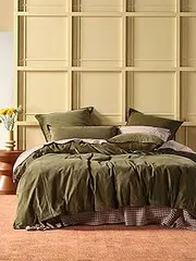[Linen House] Den Caper Queen Quilt Cover Set