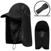 Fit Over Hard Hat Helmet Cover Neck Flap Sun Protection Gobi Brim