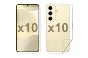 10 Set Tempered Glass Screen Protector for Samsung Galaxy S24 Front and Back Film Bulk