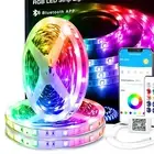 Vibrant 300ft App-Controlled RGB LED Strip Lights for Home Party & Living Spaces