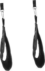 GANAZONO 1Pair Abdominal Training Belt Pull Up Bar Hanging Equipment for Strengthening Core Muscles Compatible with Standard Chin Up Bars and Home Gym Systems for Leg Lifts and Vertical