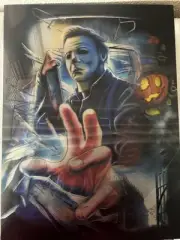 Horror Movie Michael Myers Image Changing 3D Holographic Lenticular Poster 12x16
