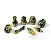 CL PolyHero Dice - Rogue 8 Dice Set Slick Serpent
