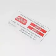 Matchbox Lesney 37ab Karrier Bantam Coke Coca Cola Sticker Set