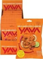 Yava Wild-Harvested Cashews Chili Lime 10x35g