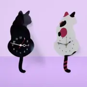 Cat Wall Clock | Cat Pendulum Wall Clock | Wall Clock | Kids Room Wall Clock