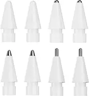 HANGNAYONE 8 Pack for Apple Pencil Tips Replacement Accessories,Compatible with Apple Pencil Pro/2nd Gen/1st Gen/USB-C