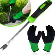 Dandelion Weed Puller Tool Garden Hand Weeder Remover Tool with Ergonomic Han...