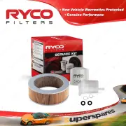 Ryco Oil Air Fuel Filter Service Kit for Mitsubishi Pajero NE NG NH 4G54