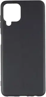 TPU Phone Case Compatible with Samsung Galaxy A22 4G, Slim Shockproof Soft Cover with Anti-Scratch Design and Precise Cutouts for Full Protection (Black)