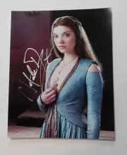 NATALIE DORMER GAME OF THRONES 8x10 RARE HAND SIGNED PHOTO WITH COA AUTOGRAPH