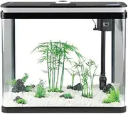 SUNSUN HRG-500 52L aquarium fish tank with LED light and filtration system