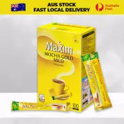 Korean Instant Mix Coffee Maxim Mocha Gold Mild 12g x 20 or 100 sticks