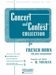 Concert and Contest Collection for French Horn Solo Part Rubank Solo 004471770