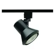 Juno Lighting Track Lighting Head,Flare,Blk,3 1/2in R551 Juno Lighting R551