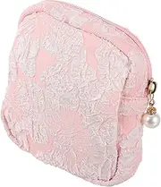 IWOWHERO Sanitary Napkin Storage Bag Storage Accessory Delicate Period Bag Female Accessory Zipper Makeup Bag Period Pouch Portable Cosmetic Bag Delicate Cosmetic Bag Portable Period Bag