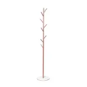Levede Coat Rack Hat Clothes Stand Hanger Garment Hook Metal Organizer Rose Gold