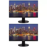 ViewSonic VA2447-MH 24-inch 1920 x 1080 Full HD LCD IPS Monitor, 2-Pack Bundle